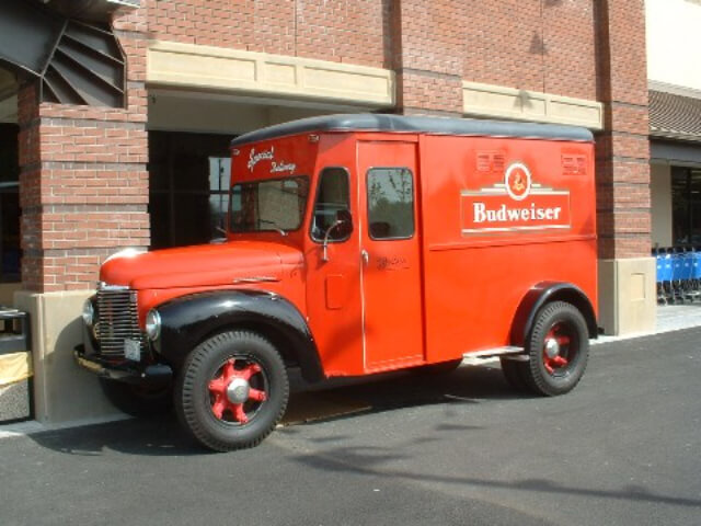 Budweiser truck